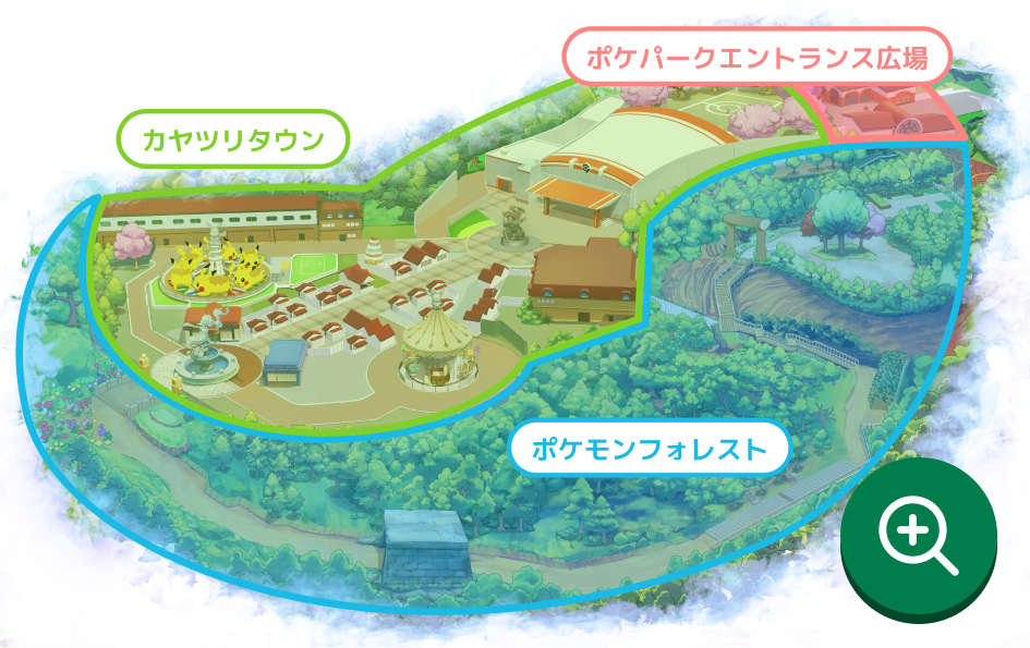 場内マップ｜ポケパーク カントー【公式】