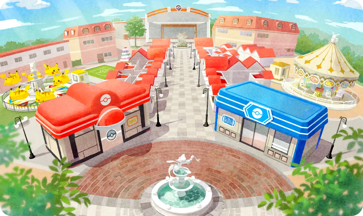 たくさんのポケモンたちが暮らす自然豊かな「森」