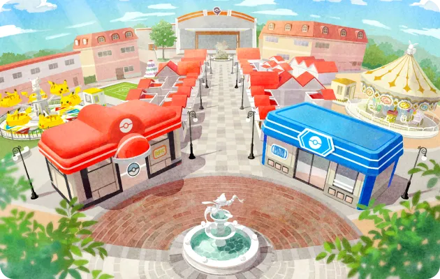 たくさんのポケモンたちが暮らす自然豊かな「森」